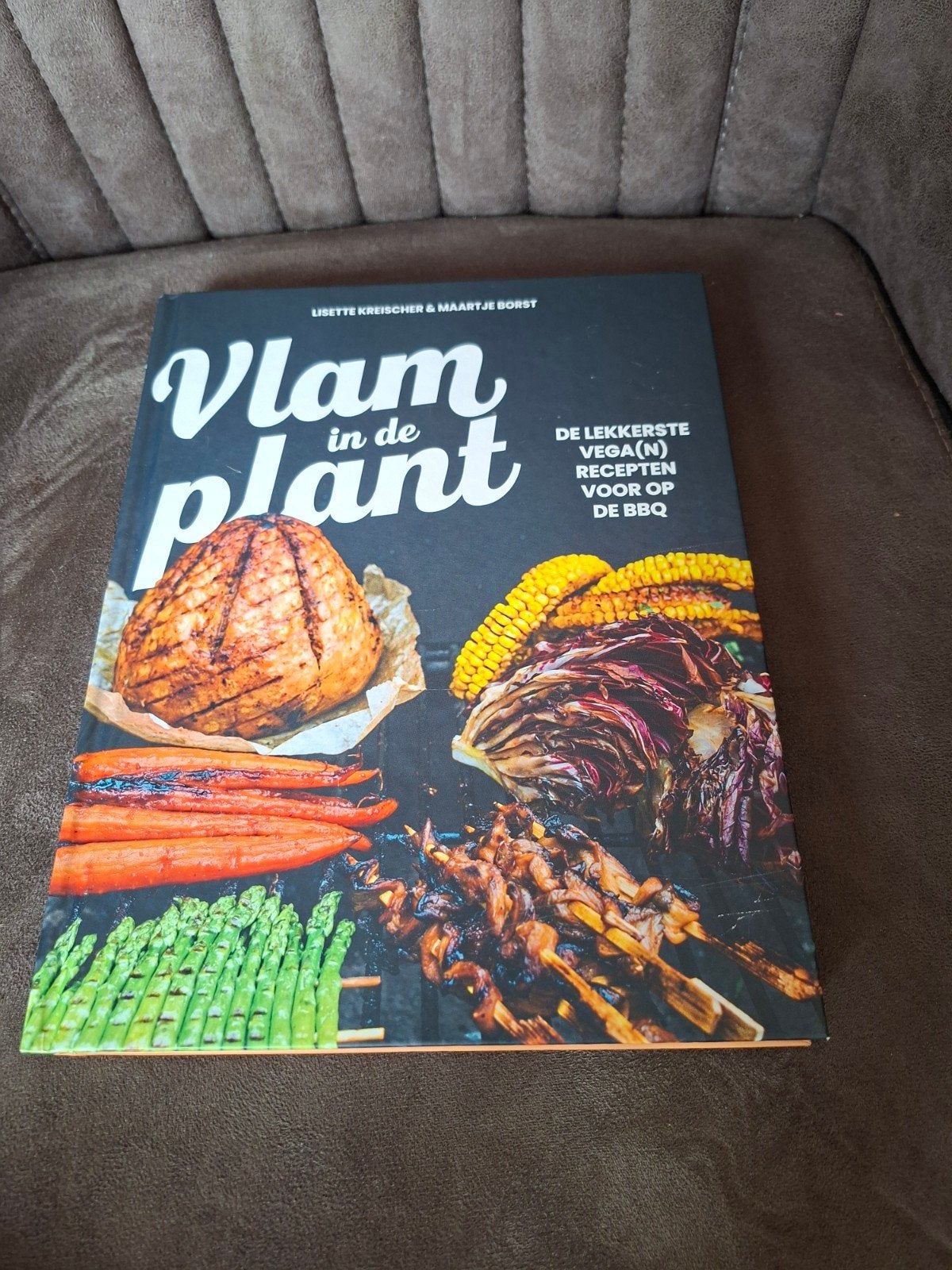 Vlam in de plant - Vegan BBQ recepten kookboek, Boeken, Kookboeken, Vegetarisch, Ophalen of Verzenden, Hoofdgerechten, Zo goed als nieuw