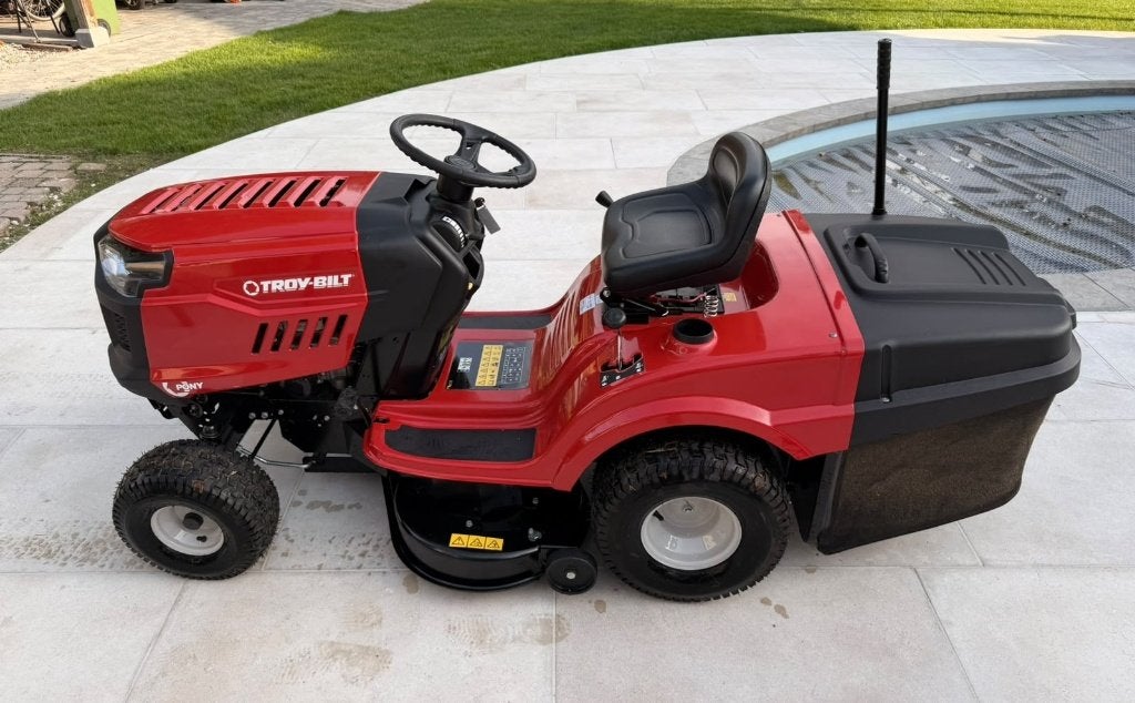 Troy-Bilt Pony 92T-R zitmaaier – max. 5x gebruikt – garantie