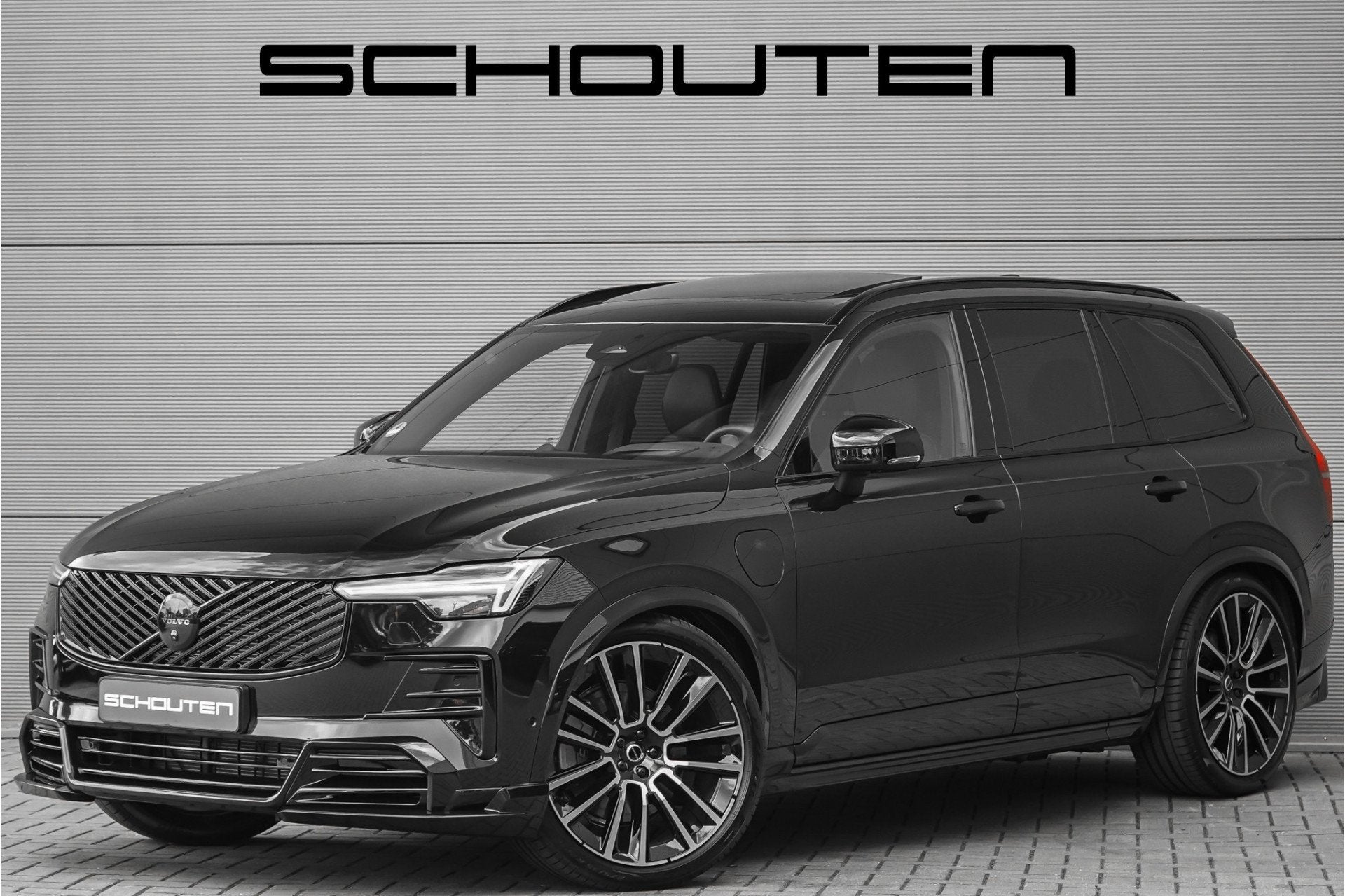 Volvo XC90 HEICO 2.0 T8 Plug-in AWD Ultra Black 7p Model 202, Auto's, Volvo, 12 maanden, Gebruikt, 4 cilinders, 7 stoelen