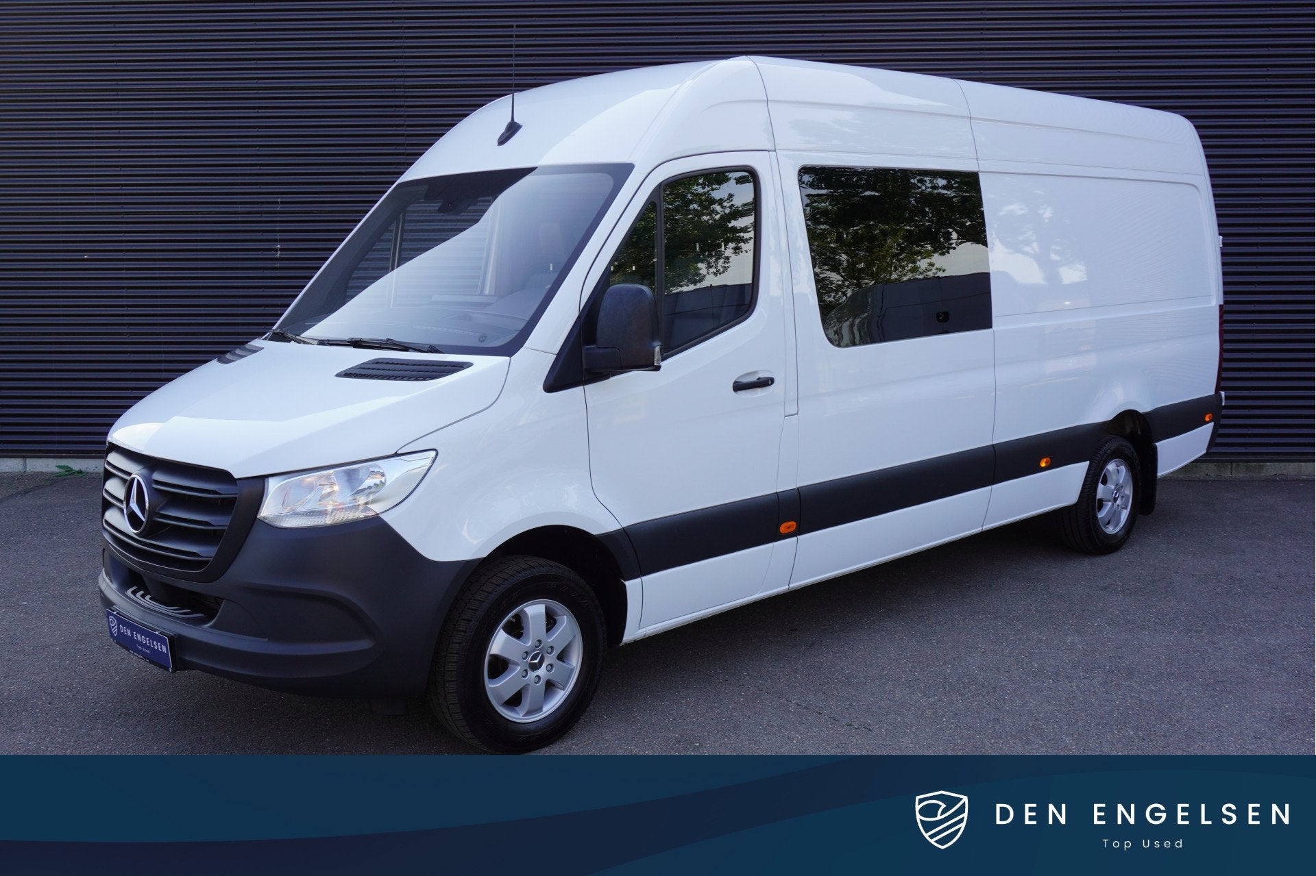 Mercedes-Benz Sprinter 317 170pk Automaat L3H2 Dubbele cabin, Automaat, Achterwielaandrijving, Gebruikt, Euro 6