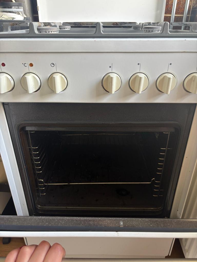ATAG Vrijstaand Gasfornuis met Oven - Wit, Witgoed en Apparatuur, Ophalen, Gebruikt, 60 cm of meer, Grill