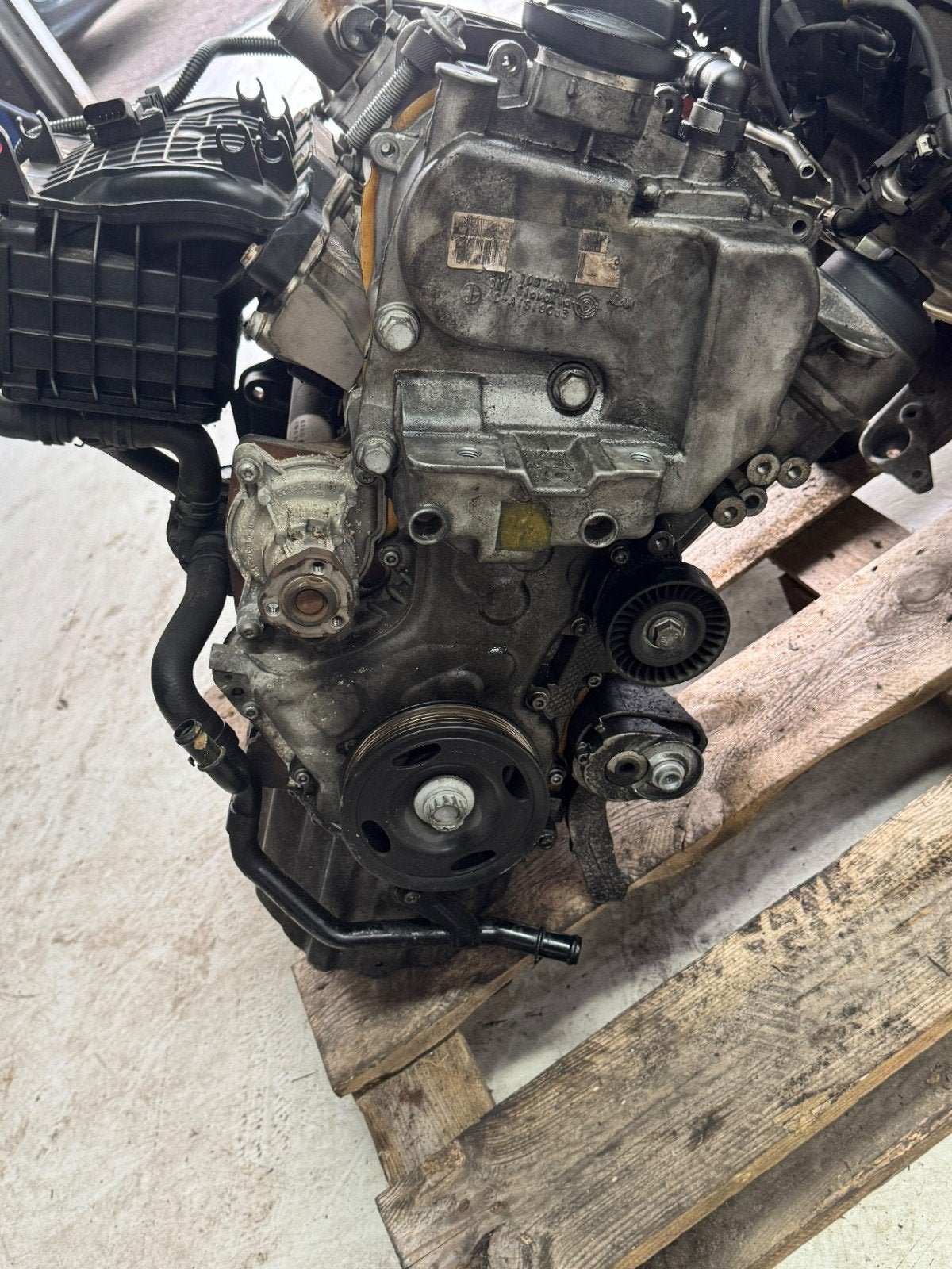 CAX motor met defecte distributieketting, Ophalen, Gebruikt, Audi