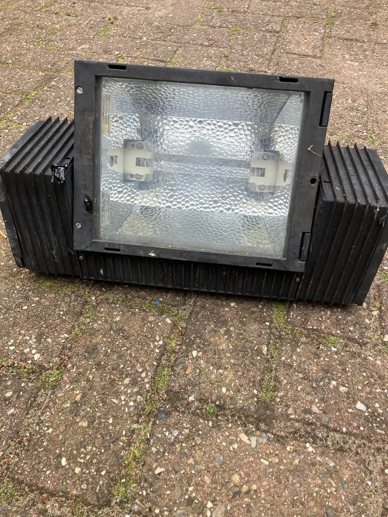 Grote Industriële Schijnwerper / Bouwlamp, Ophalen of Verzenden, Gebruikt