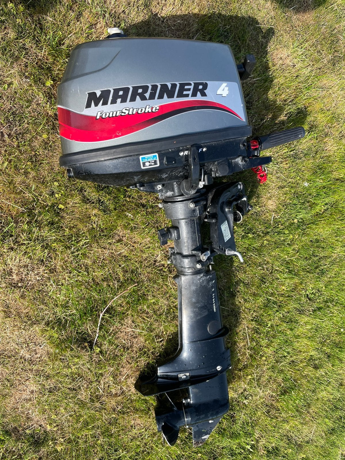 Te koop 4 pk Mariner 4 stroke buitenbord motor, Ophalen, Gebruikt, Minder dan 5 pk, Viertaktmotor