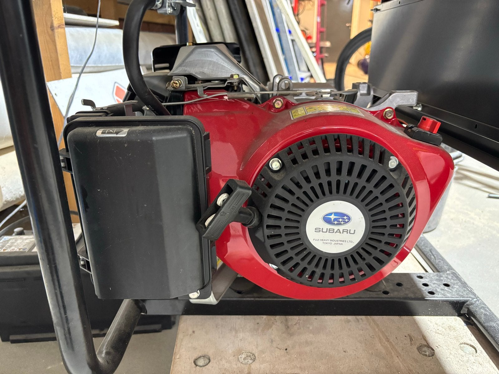 Contimac G 5000 W Aggregaat - Zo goed als nieuw, Ophalen of Verzenden, Zo goed als nieuw, 5 tot 10 kVA, Benzine