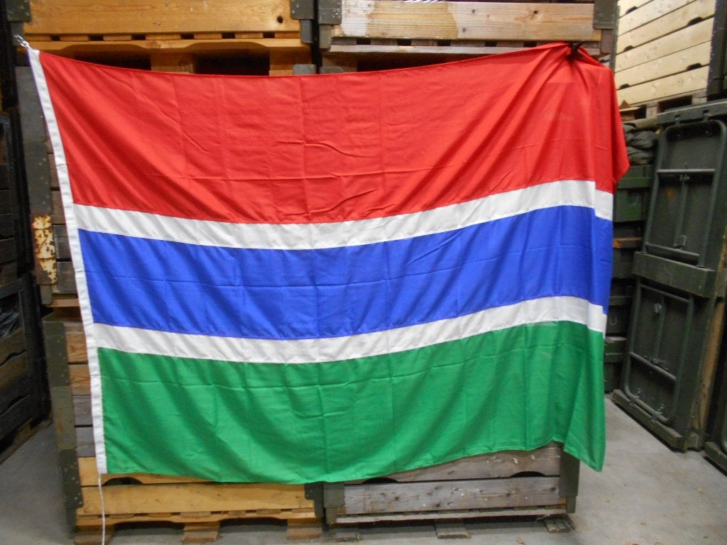Scheepsvlag Shipmate vlag Gambiae Ca 150x225 cm, Ophalen of Verzenden, Zo goed als nieuw