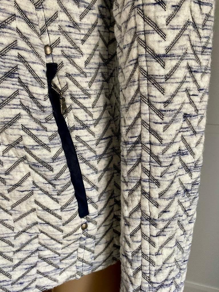 K11 Expresso maat 40=M vest jasje blazer colbert wit/d-blauw, Maat 38/40 (M), Ophalen of Verzenden, Zo goed als nieuw, Expresso