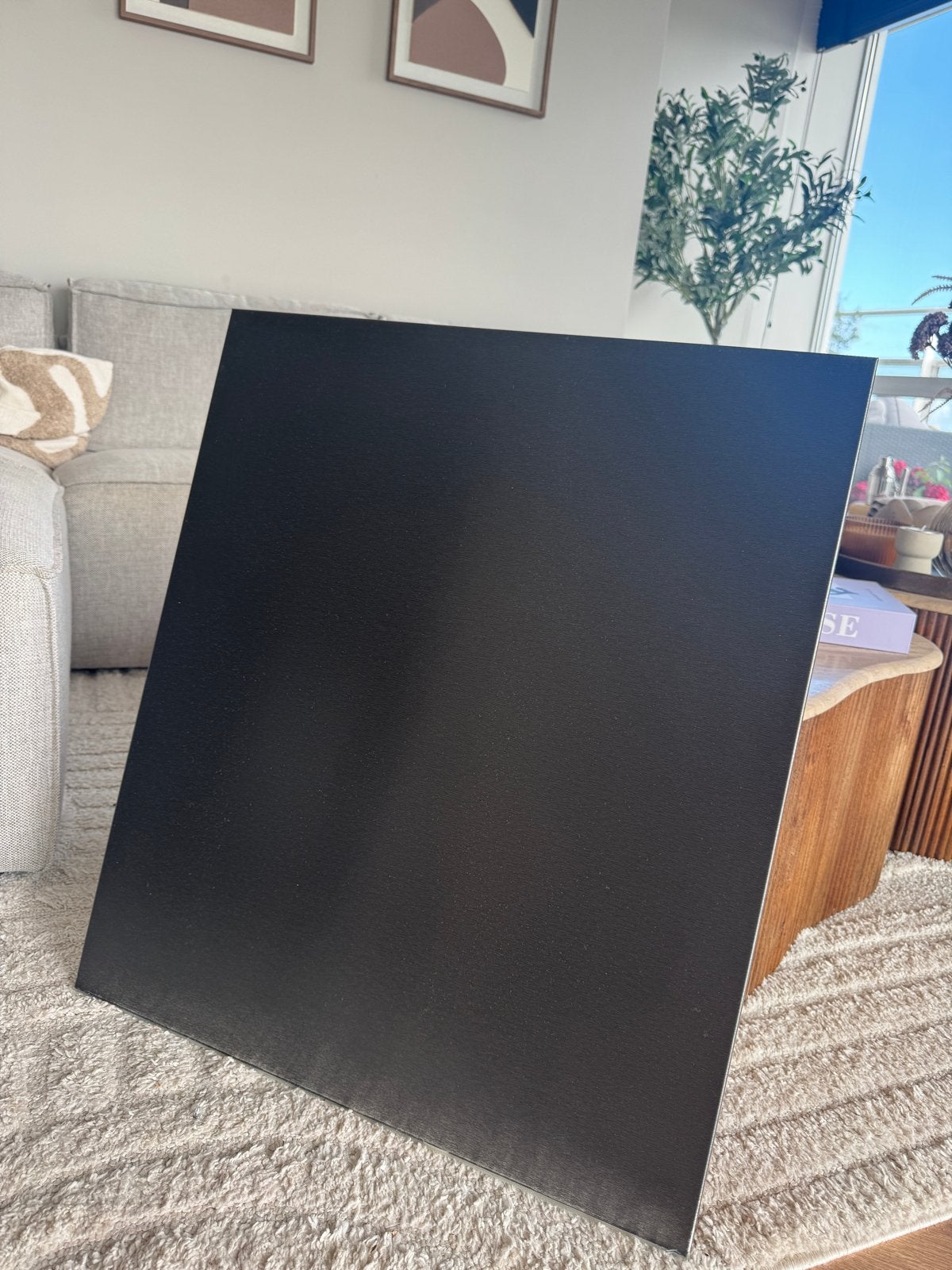RVS achterwand kookplaat - 60x68,5 cm, geborsteld, Zilver, Ophalen of Verzenden, Metaal, Overige typen