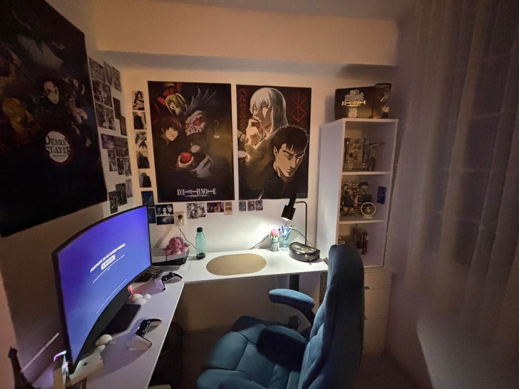 Hoekbureau wit, Huis en Inrichting, Bureaus, Ophalen, Opbergruimte, 120 cm, 48 cm
