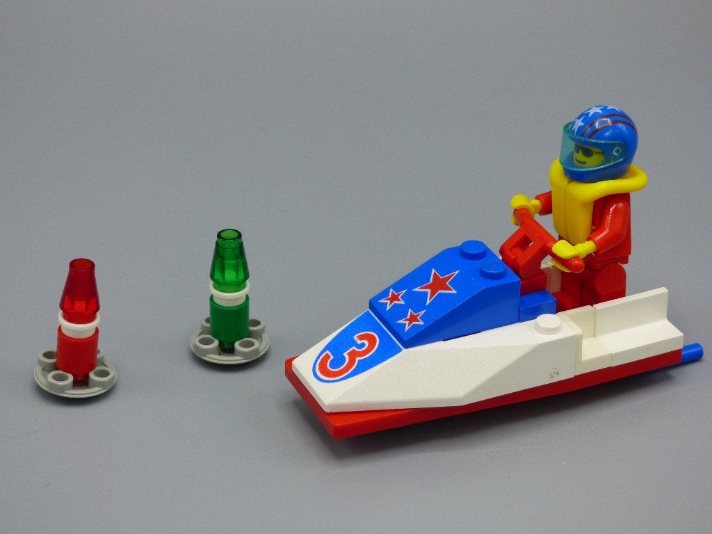 lego 6517 Speedboot / Waterjet, Gebruikt, Lego, Ophalen of Verzenden, Complete set