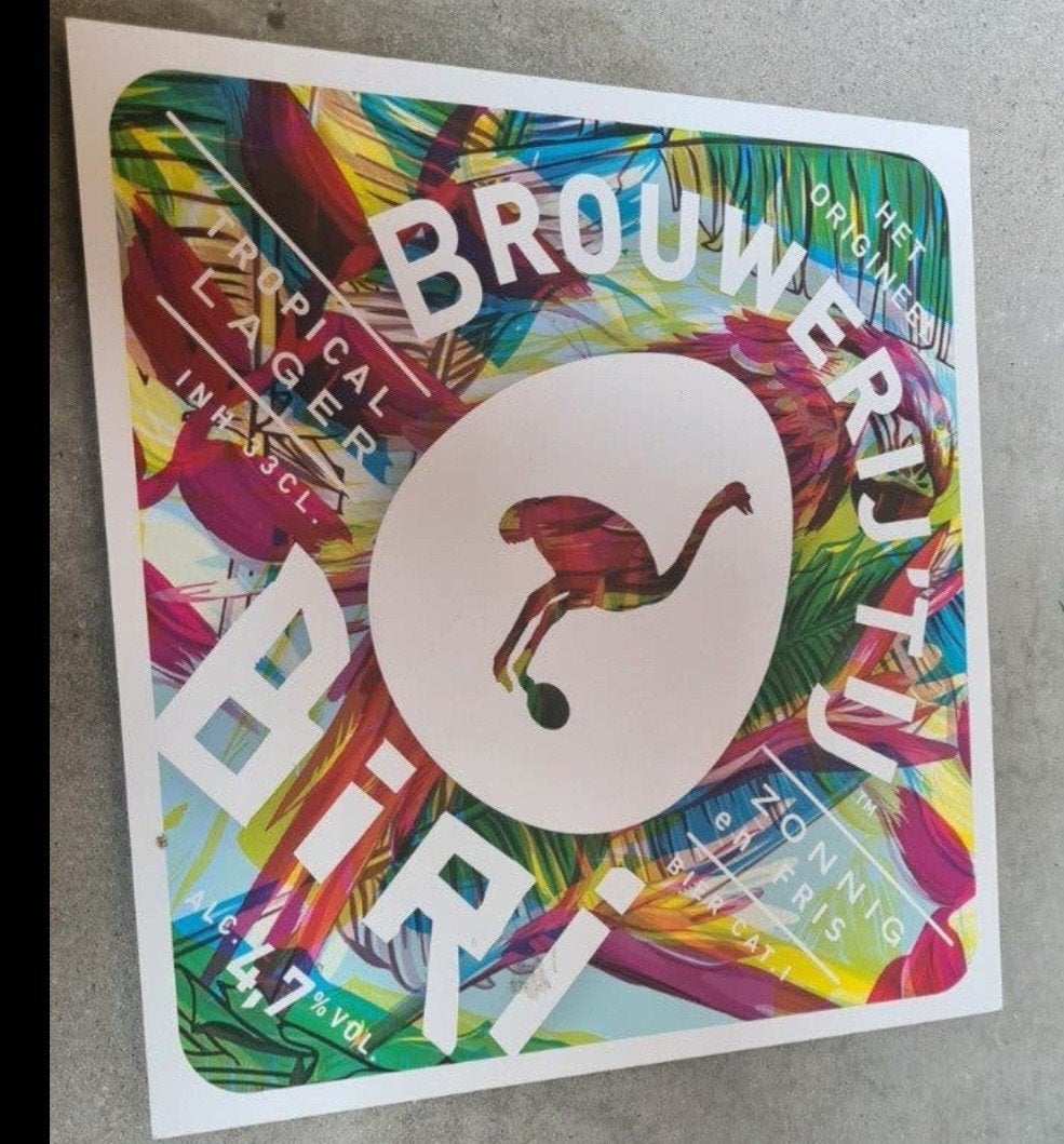 Biri Brouwerij 't ij, Ophalen of Verzenden, Zo goed als nieuw, A1 t/m A3, Film en Tv