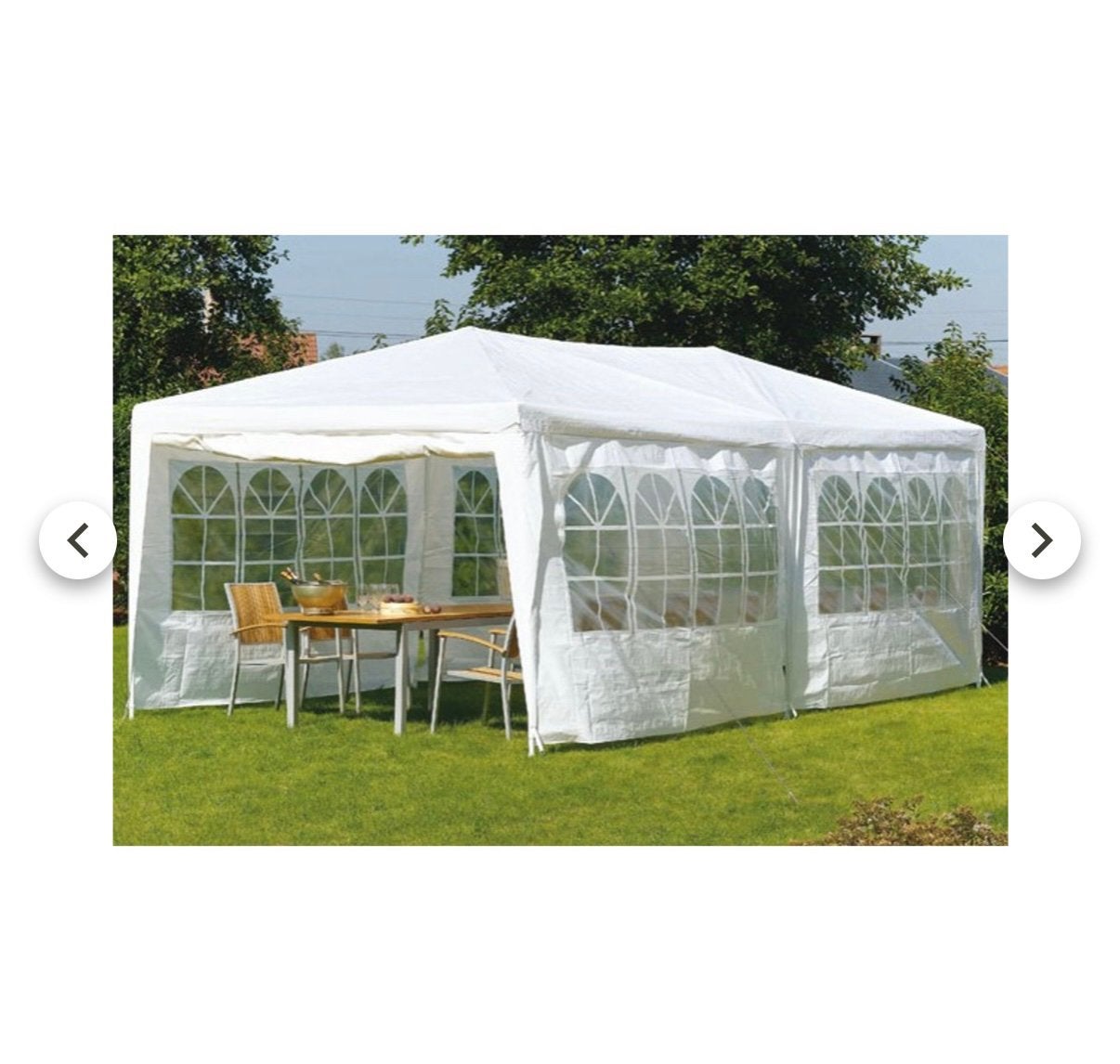 Partytent 6x3 te koop, Ophalen, Zo goed als nieuw, 5 tot 8 meter