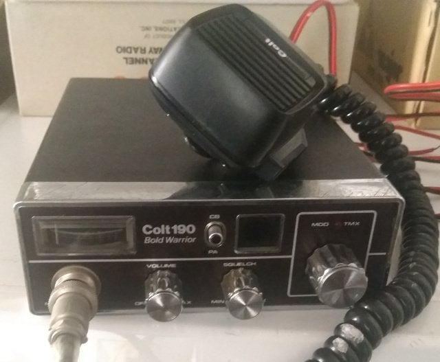 Colt 190 bald warior 40 kanalen AM 27Mc tranceiver, Ophalen of Verzenden, Nieuw, Zender en Ontvanger