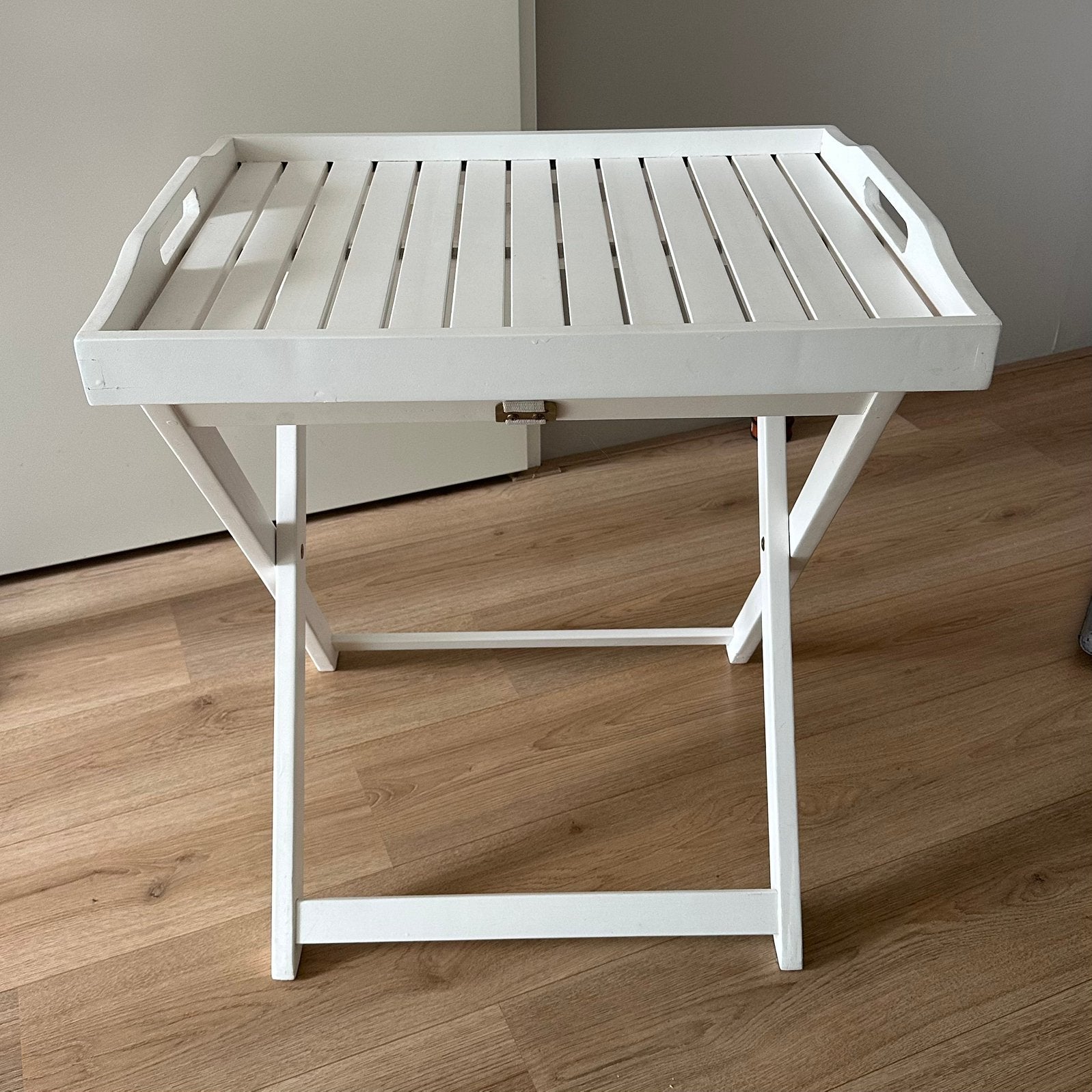 Butlertray, Gebruikt, 55 tot 75 cm, Rechthoekig, Hout