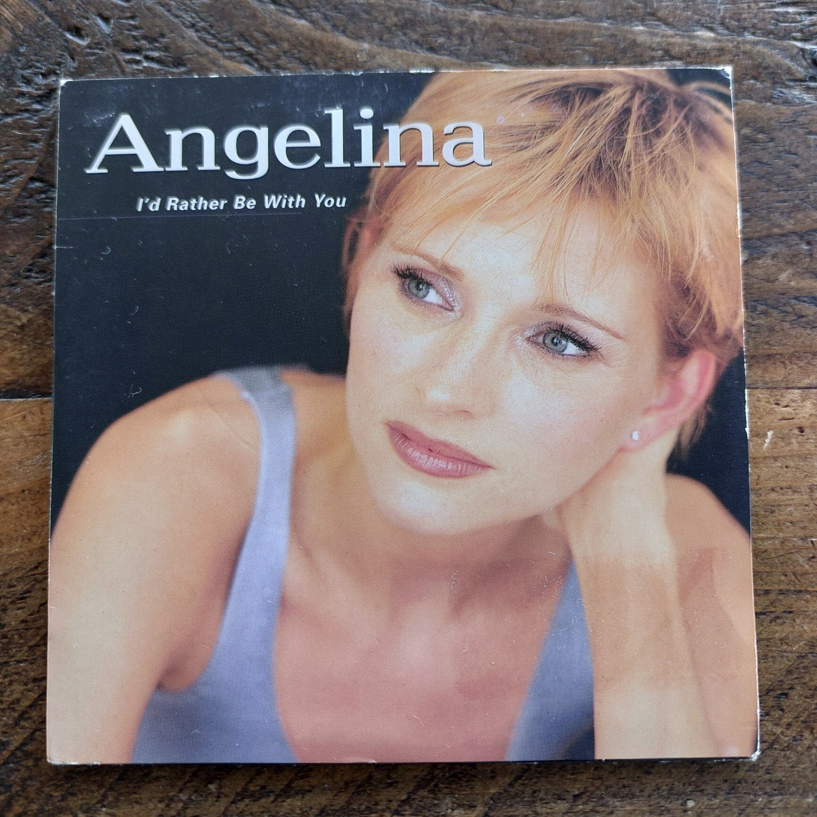 CD single Angelina: I'd Rather Be With You, Cd's en Dvd's, Ophalen of Verzenden, Zo goed als nieuw, Pop