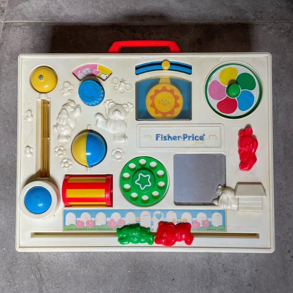 Vintage, retro Fisher Price Activity Centre voor in de box, Gebruikt, -, -, Overige typen