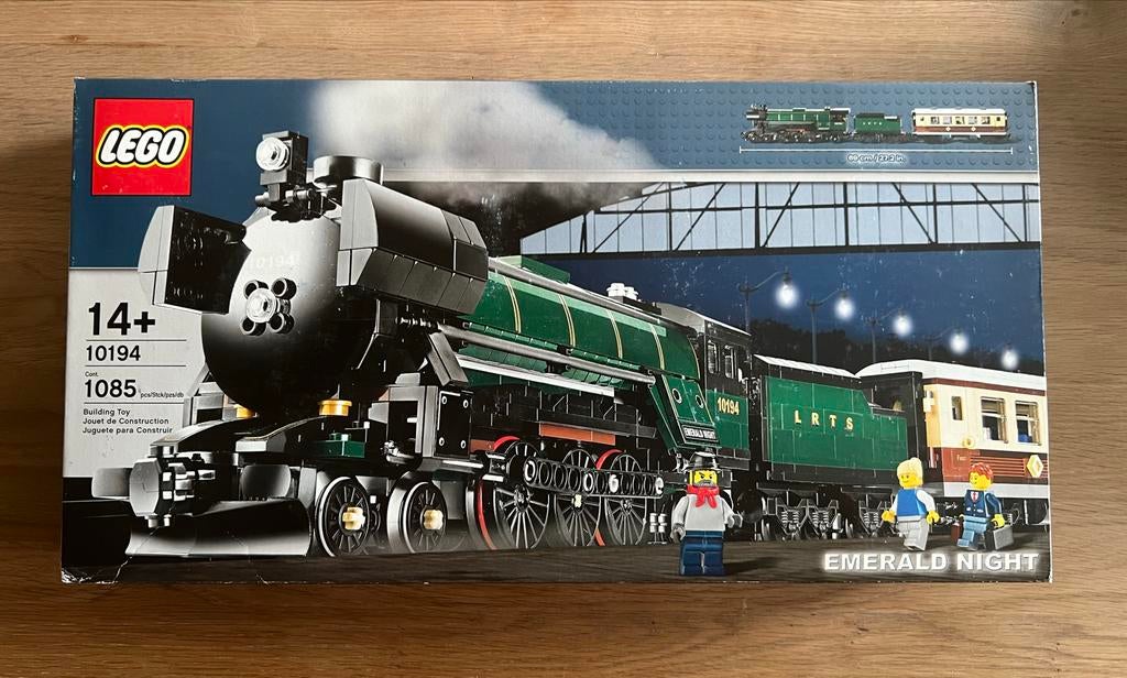 LEGO Emerald Night Trein (10194) - Nieuw in doos, Lego, Lego, Overige thema's, Lego