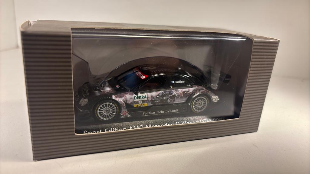 Mercedes c klasse sport edition amg dtm 2005 minichamps 1.43, Auto, Ophalen of Verzenden, MiniChamps, A