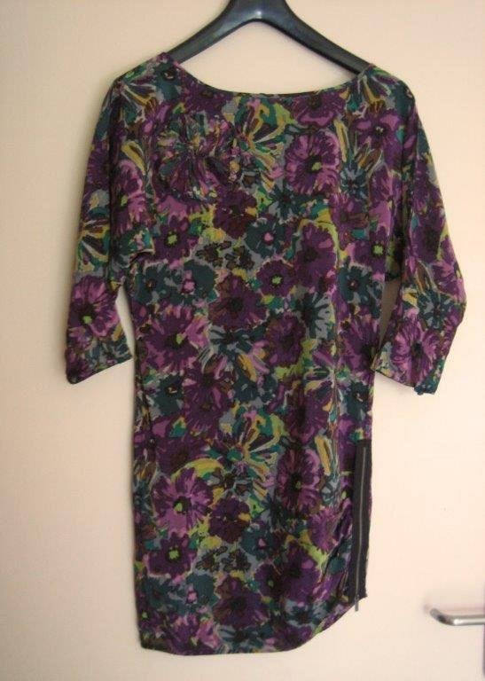 Exclusief zijden tuniek-jurkje BCBG- MAX AZRIA- XXS snazzeys, Meerkleurig, Nieuw, Ophalen of Verzenden, Maat 34 (XS) of kleiner