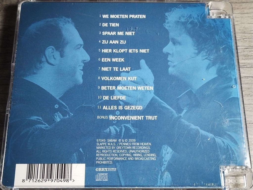 Veldhuis & Kemper - We Moeten Praten, Ophalen of Verzenden, Zo goed als nieuw, Levenslied of Smartlap