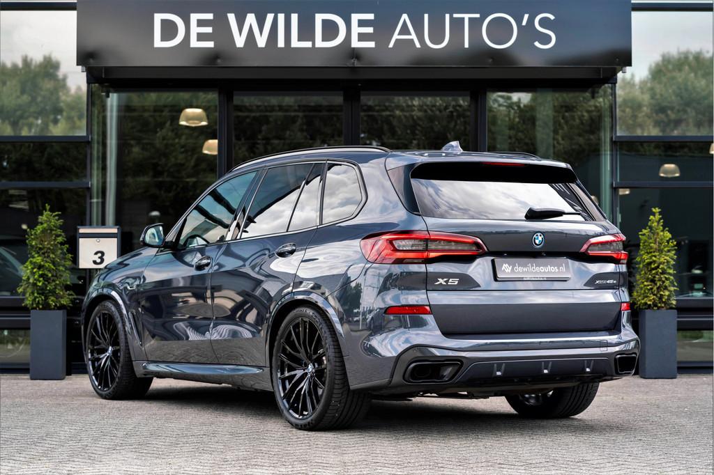 BMW X5 xDrive45e M-sport M-seats Bowers&Wilkins Carbon Pano, Gebruikt, 394 pk, Vierwielaandrijving, Hybride Elektrisch/Benzine