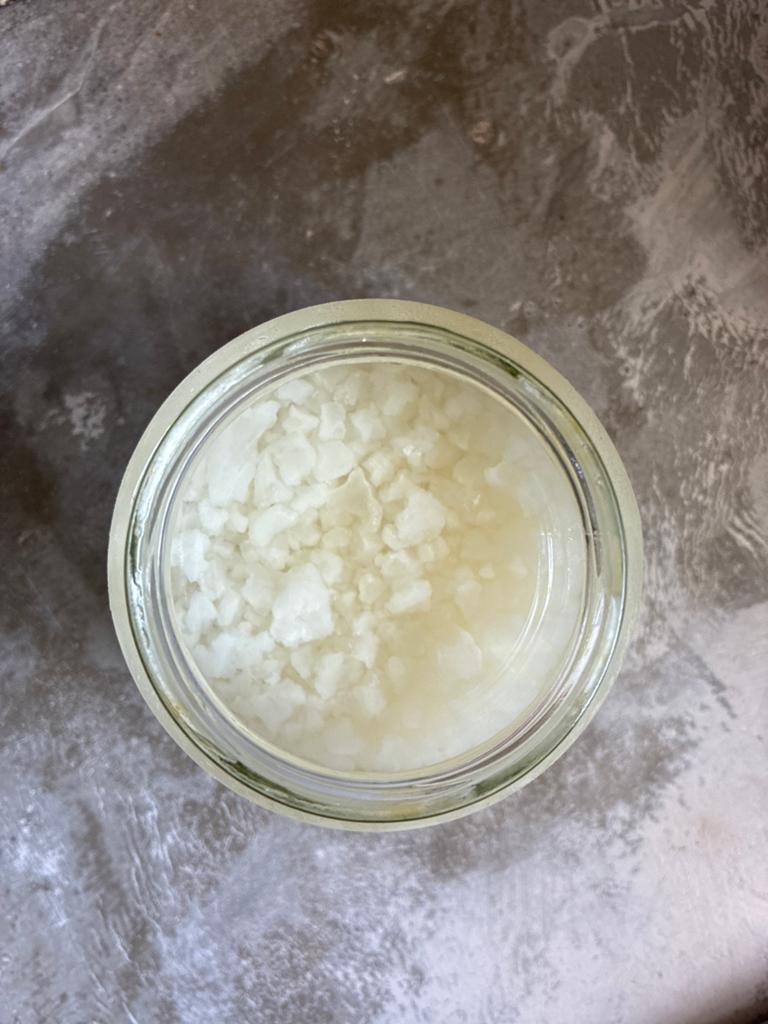 Waterkefir korrels, Ophalen