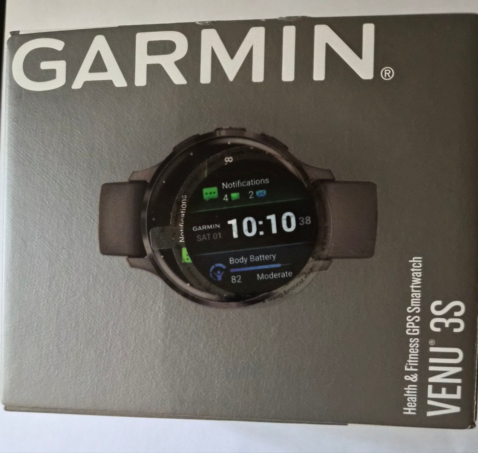 Garmin Venu 3s, Sieraden, Tassen en Uiterlijk, Sporthorloges, Ophalen, Gebruikt, Zwart, Android