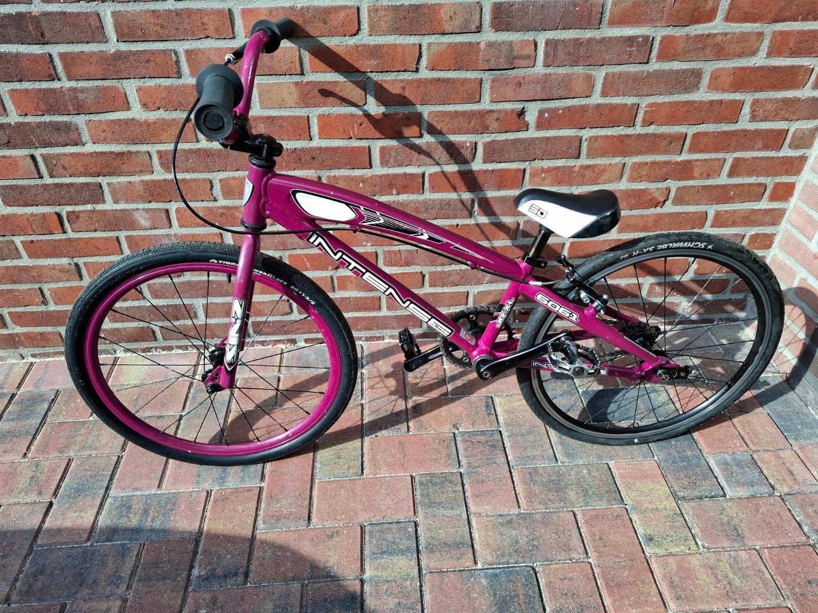te koop bmx crossfiets 20 inch intense junior xl, Fietsen en Brommers, Ophalen, Velgrem, Aluminium, Intense