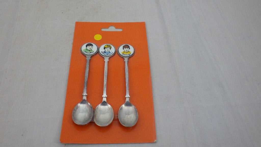 3 retro lepeltjes van prinsen, Ophalen of Verzenden, Overige typen