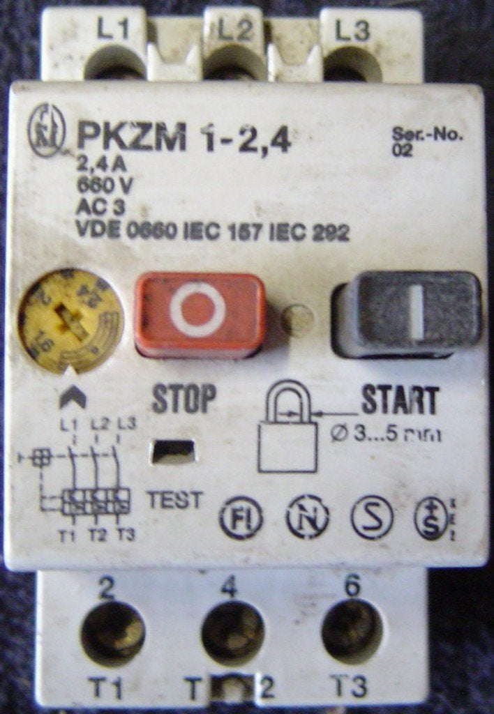 Klöckner-Moeller PKZM, Ophalen of Verzenden, Gebruikt