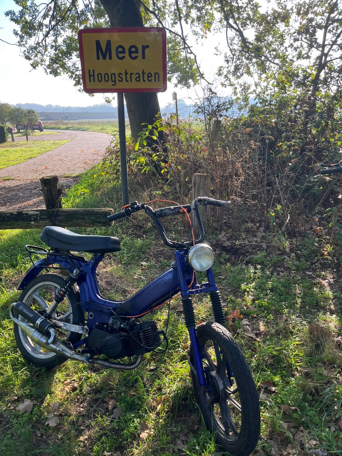 Tomos frame blauw kenteken ALLEEN FRAME TEKOOM, Ophalen of Verzenden, Zo goed als nieuw