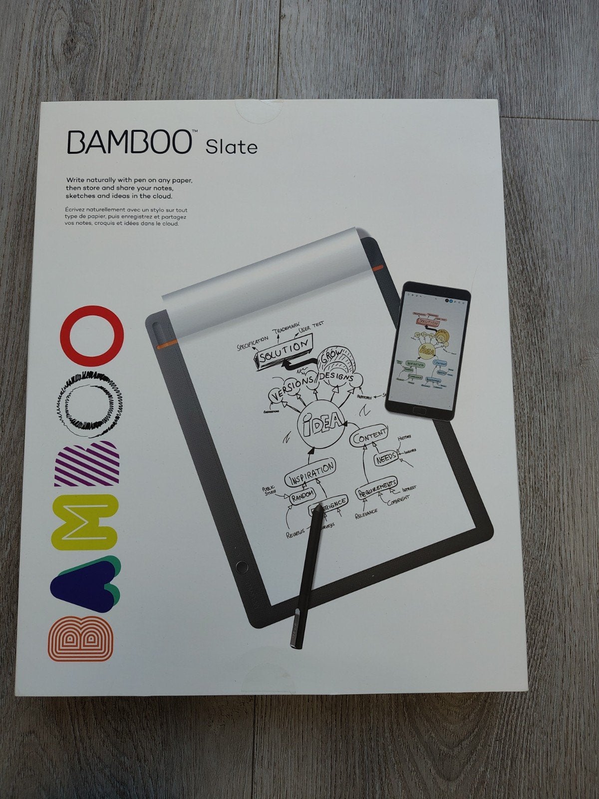 Wacom Bamboo Slate A4 Smartpad - Nieuw in doos, Computers en Software, Tekentablets, Ophalen, Nieuw, Draadloos, Wacom