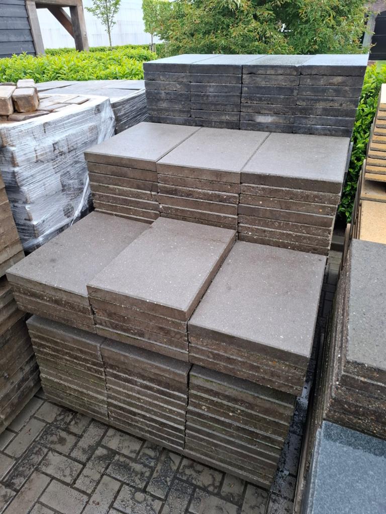 26,5m² 60x40 betontegels op 4 pallets, Tuin en Terras, Tegels en Klinkers, Ophalen of Verzenden