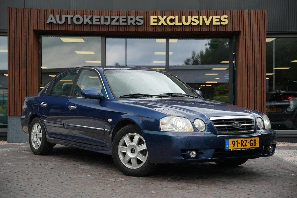 Kia Magentis 2.0 X-treme Cruise control Mistlampen voor Clim, Auto's, Kia, Bedrijf, Te koop, Magentis, ABS, Airbags, Airconditioning