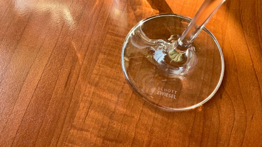 3 wijnglazen Schott Zwiesel, Verzamelen, Glas en Borrelglaasjes, Ophalen of Verzenden, Zo goed als nieuw, Overige typen