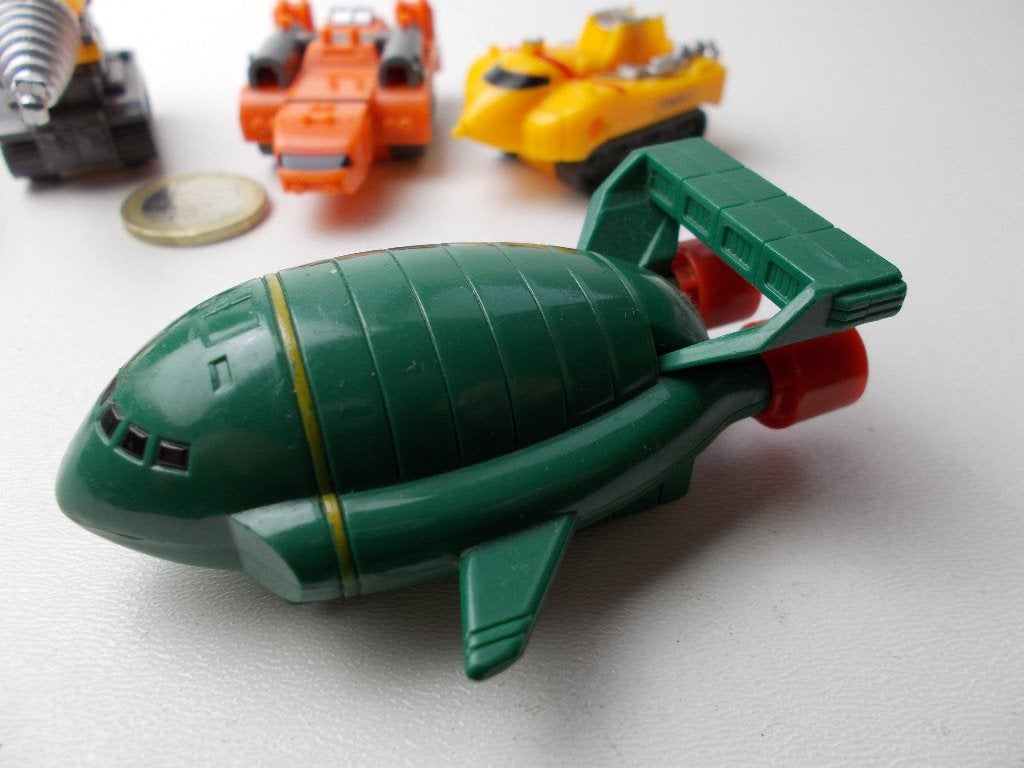 1992 THUNDERBIRDS 5 X VOERTUIGEN. 5 x in 1 koop!, Verzamelen, Ophalen of Verzenden, Zo goed als nieuw