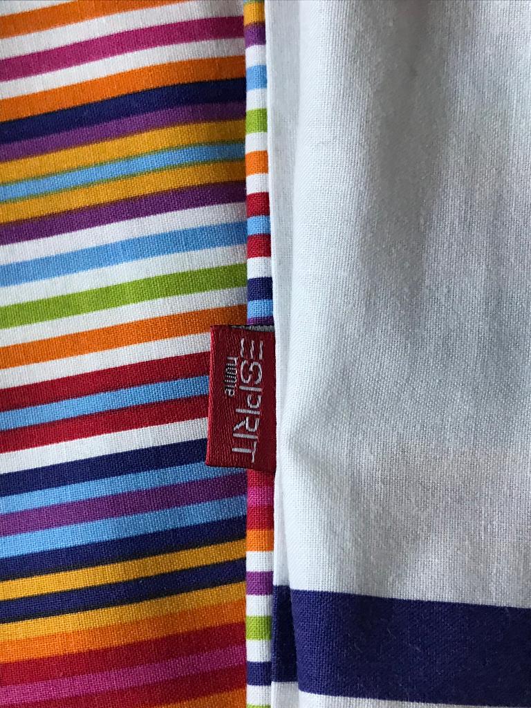 Esprit dekbedovertrek+ sloop 1 persoonsmaat:150 x 220  Zgan, Dekbedovertrek, Ophalen of Verzenden, Zo goed als nieuw, Overige kleuren