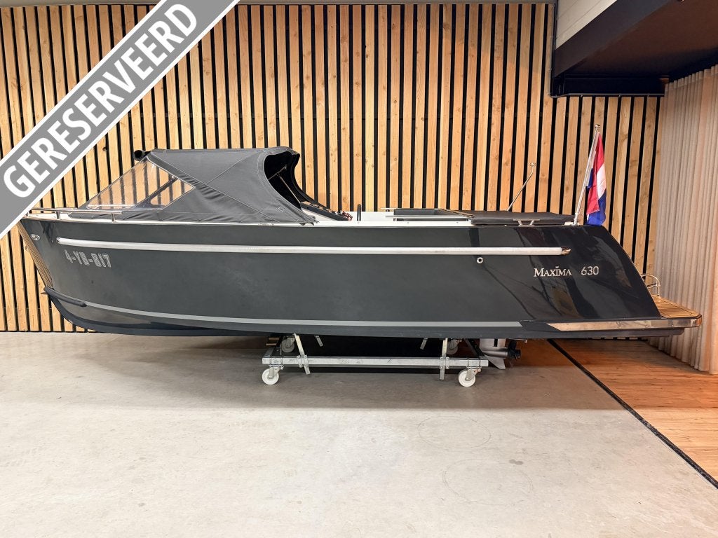 Mooie! MAXIMA 630 DELUXE '50PK HONDA' KOELKAST AUDIO OPTIES!
