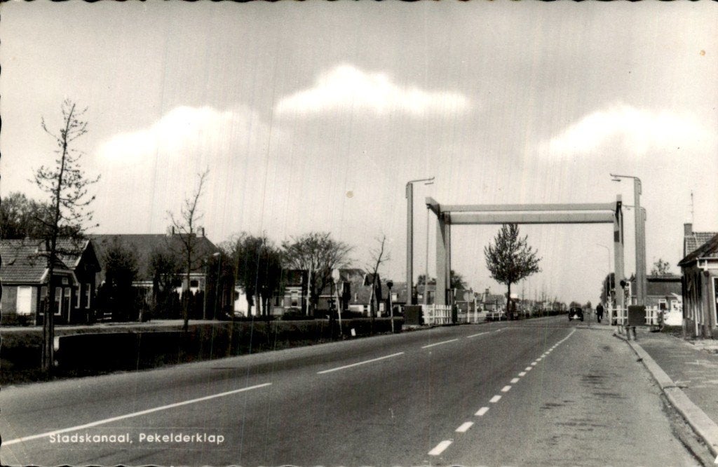 Stadskanaal - Pekelderklap - Brug, Verzamelen, Ophalen of Verzenden, 1960 tot 1980, Gelopen, Groningen