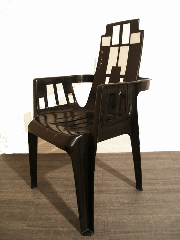 Pierre Paulin Boston garden design chair Herny Massonnet, Ophalen, Kunststof, Gebruikt, -