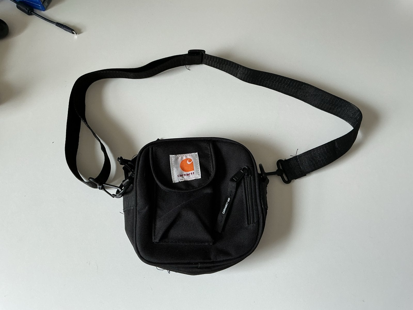 Carhartt WIP Essentials Bag Small - Zwart, Sieraden, Tassen en Uiterlijk, Tassen | Schoudertassen, Ophalen of Verzenden, Zo goed als nieuw