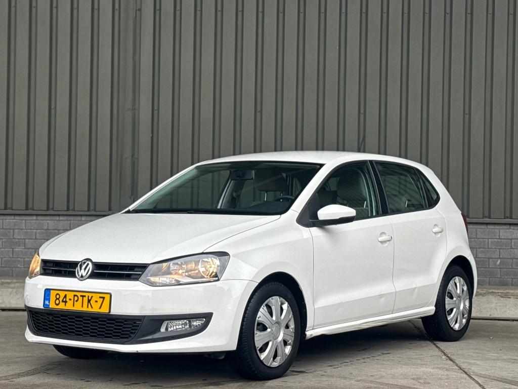 Volkswagen Polo 1.2 TSI Comfortline, Auto's, Euro 5, 4 cilinders, Wit, Origineel Nederlands