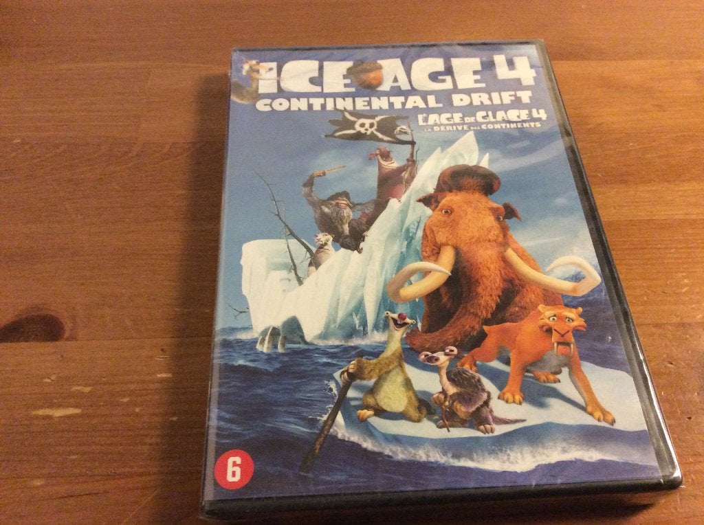 Ice Age 4, Continental Drift. dvd, nieuw in folie, Tekenfilm, Amerikaans, Ophalen of Verzenden, Vanaf 6 jaar