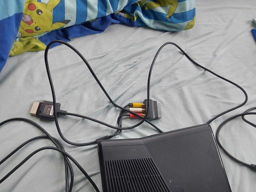 Xbox 360 slim 4gb, Ophalen, 4 GB, Met 1 controller, Gebruikt