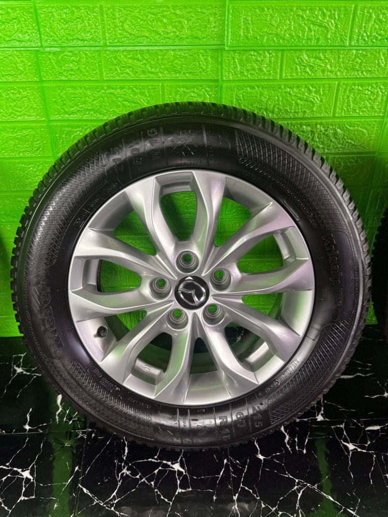 Originele Mazda CX-3 velgen 16" 5x114.3 winterset 8mm!, Auto-onderdelen, Banden en Velgen, Niet ingevuld, 16 inch, Banden en Velgen