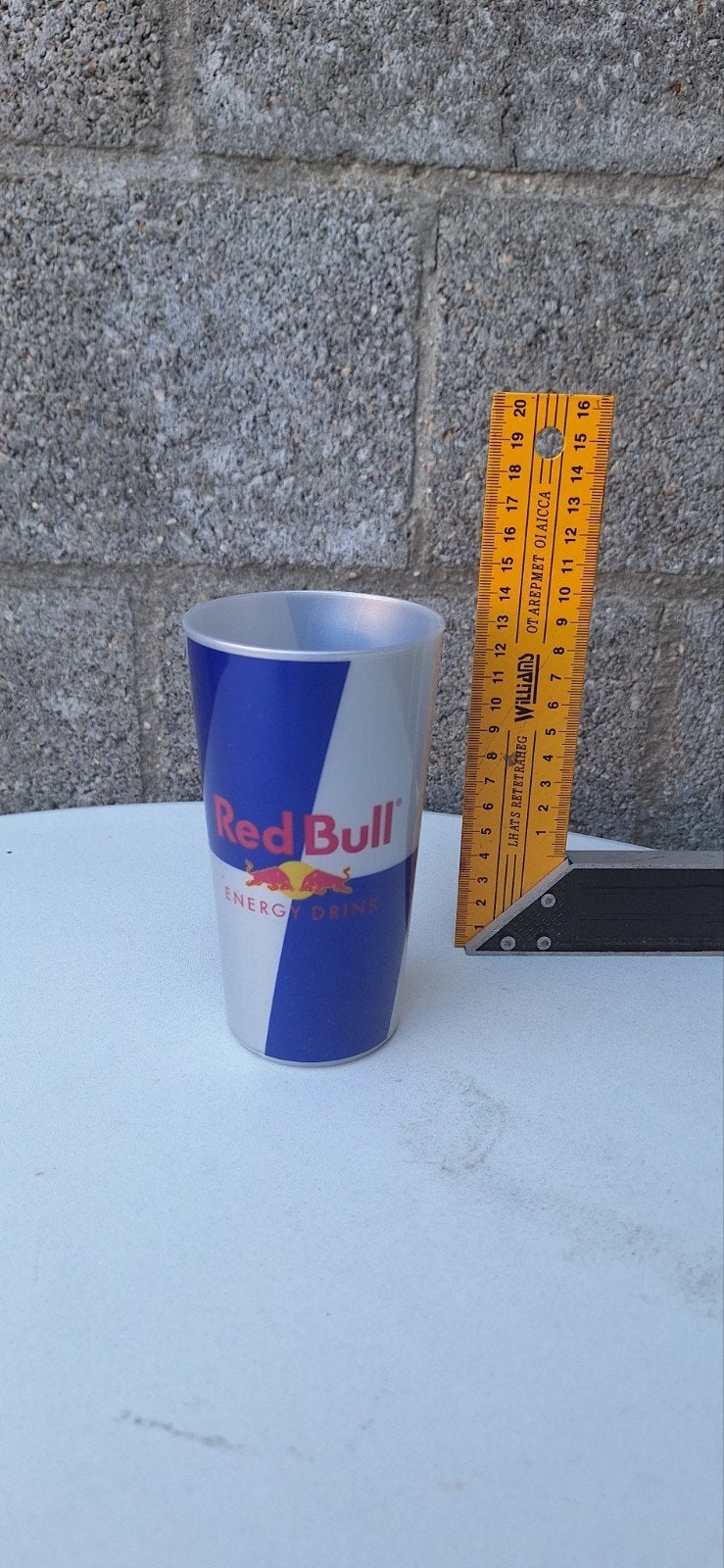 Red bull beker, Cup concept, Gebruiksvoorwerp, Ophalen of Verzenden, Zo goed als nieuw