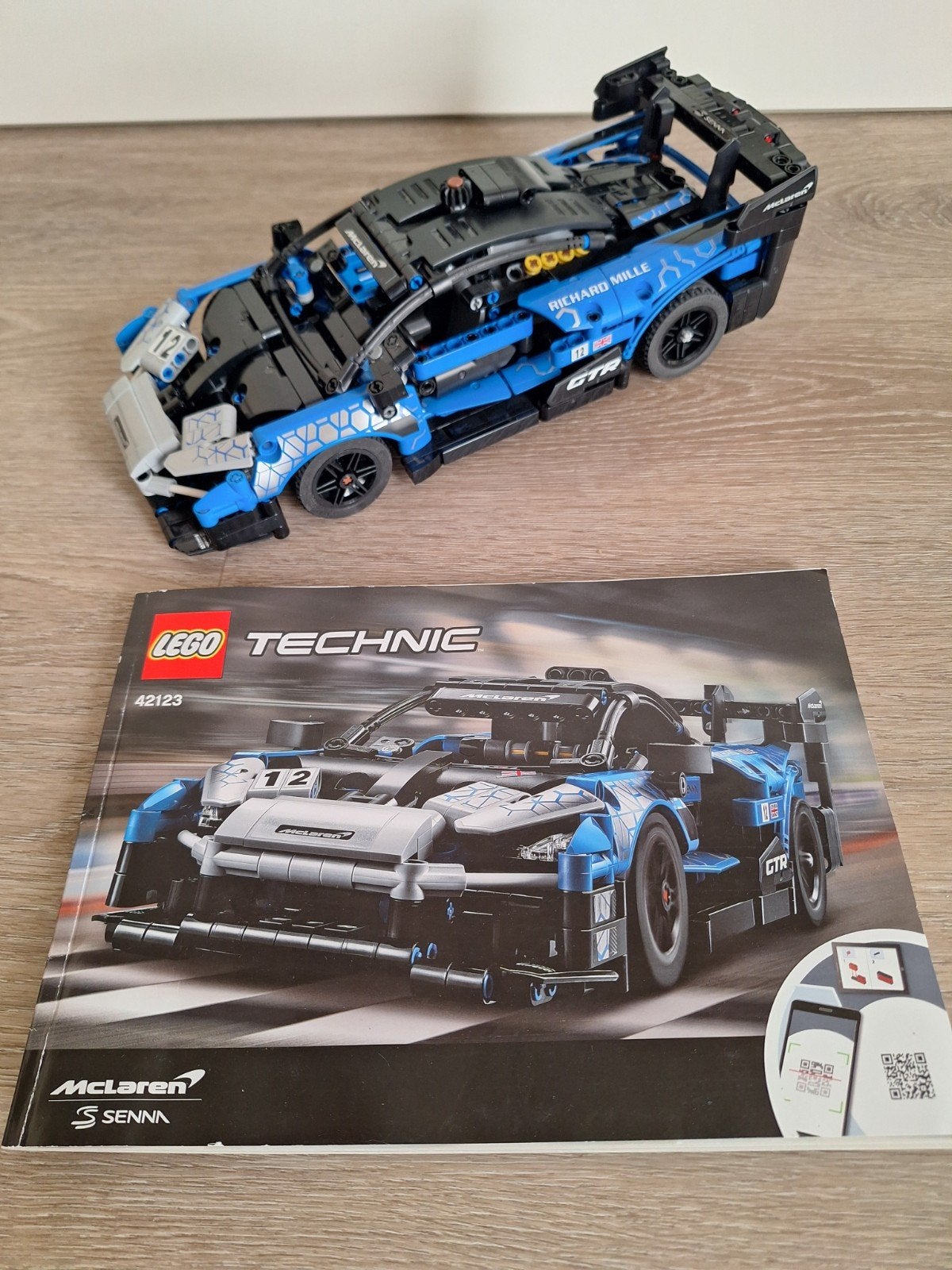 Lego technic 42123 - mclaren senna, Ophalen of Verzenden, Zo goed als nieuw, Lego