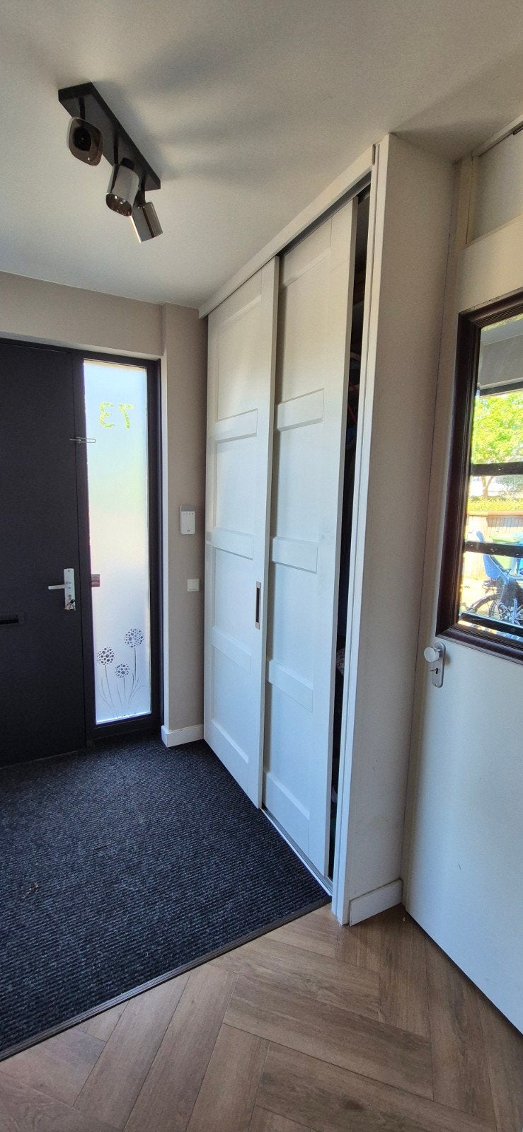 Hallway sliding door 260x140 cm