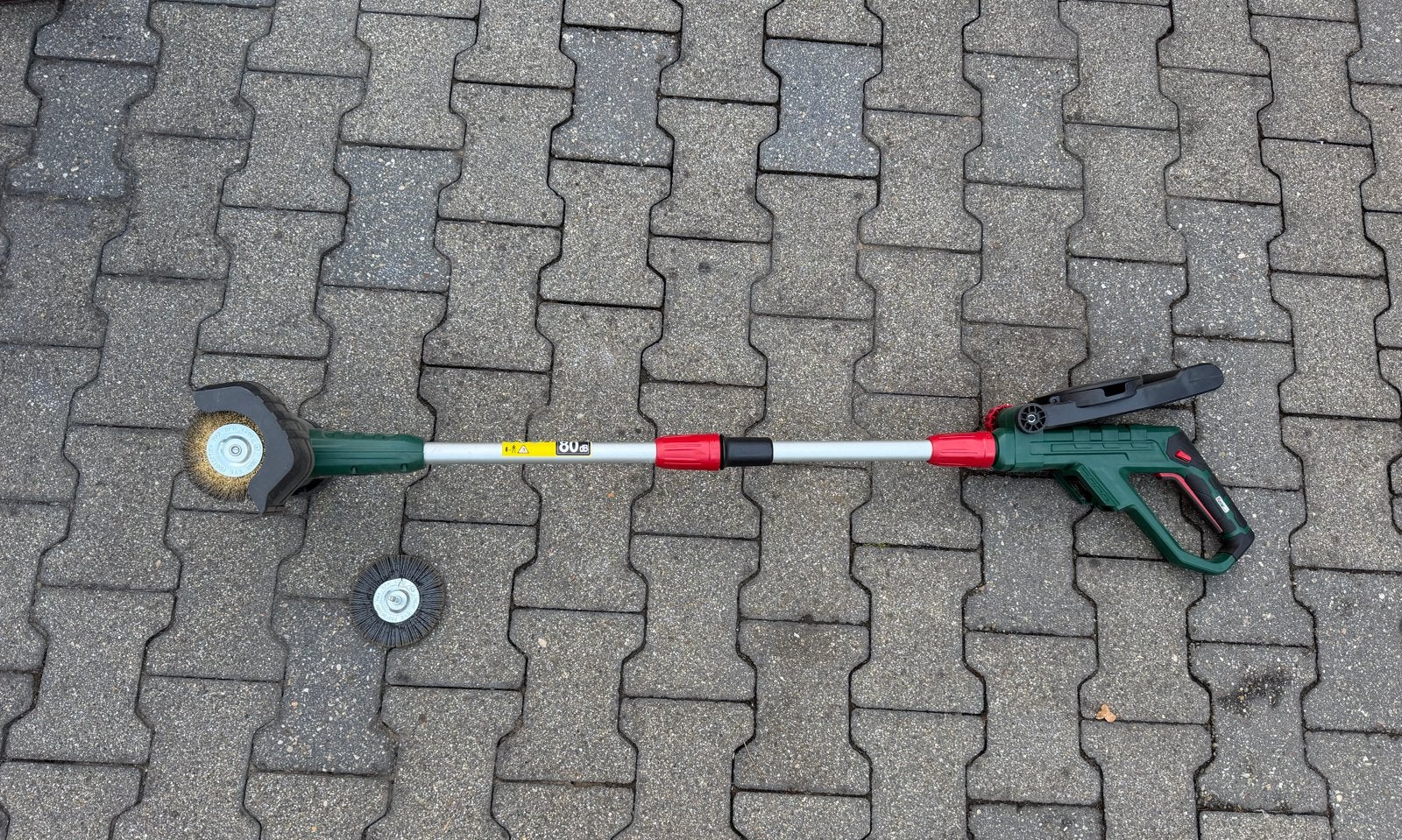 Parkside Accu Voegenborstel 20V - Onkruidborstel, Doe-het-zelf en Verbouw, Gereedschap | Handgereedschap, Ophalen, Zo goed als nieuw