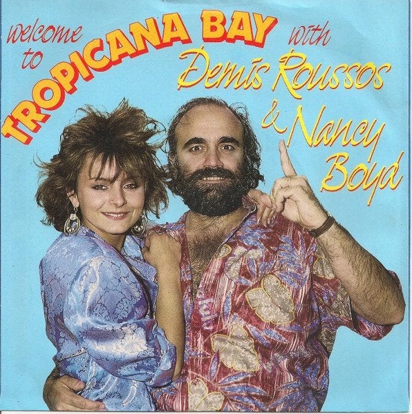 Demis Rousos & Nancy Boyd - Tropicana Bay (Single), Cd's en Dvd's, Gebruikt, 7 inch, Pop, Overige typen